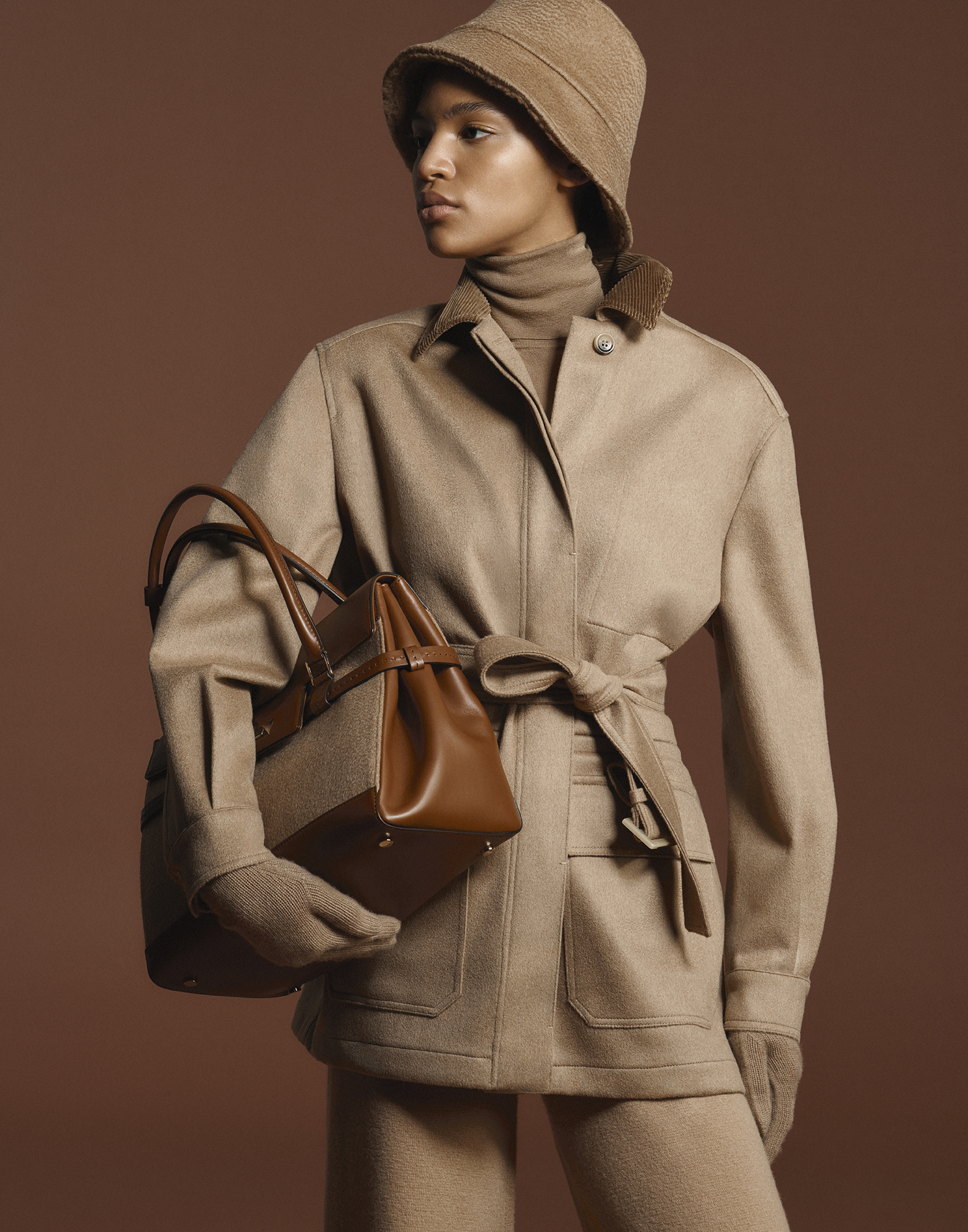 FW25   MAX MARA   CATALOGUE   CAMEL   LOOK 7 Max Mara